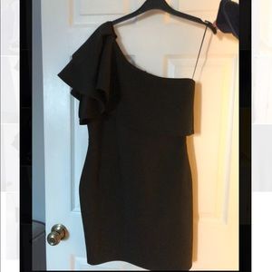 Winsdor Short Black Dress